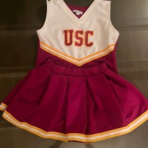 Official USC girls cheerleader outfit size 10
